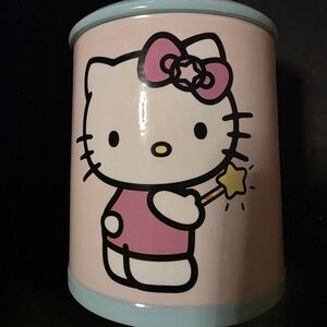 Hello Kitty Pink and Blue Cookie Jar